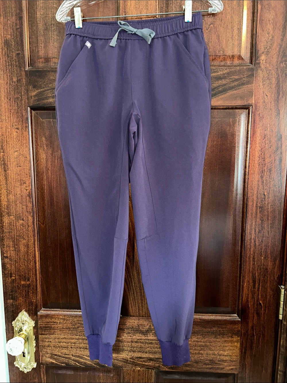 Figs Women's Plum Purple Jogger  Scrub Pants